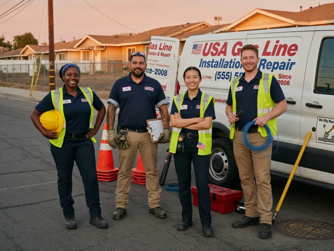 Gas Line Installation company in Mccloud, CA